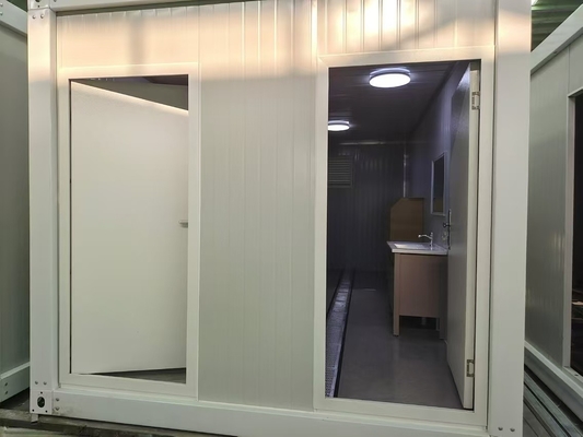 Zeitgemäßes Design Prefab Container Badezimmer Haus mit kundenspezifischer Sandwichwandplatte