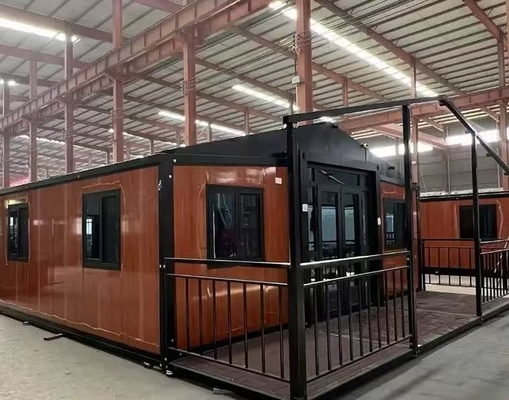 Prefabrykowane, rozszerzalne kontenerowe domy Modułowe biura / mieszkania z szybką instalacją