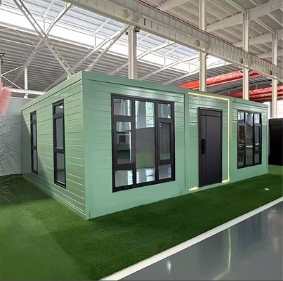 Modulares, erweiterbares Containerhaus, kundenspezifisches Fertigbüro / Geschäft / Villa