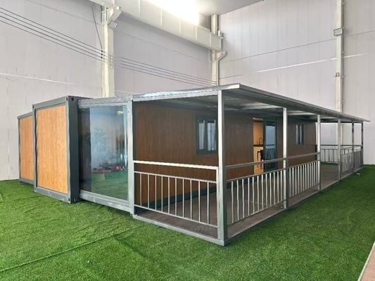 40ft Expandable Container Home with 2 Bedrooms and 75mm Sandwich Panels - 5-Year Warranty Included