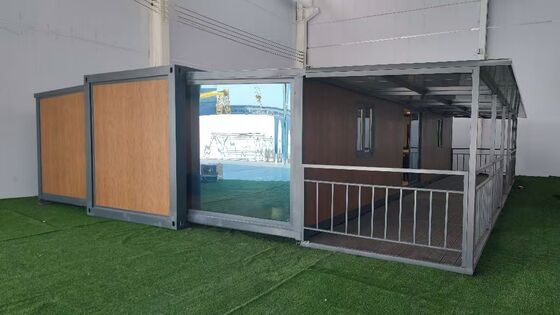 Soundproof Expandable Container House with Eco-Friendly Design for Versatile Use