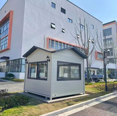 Heavy-duty Steel Prefabricated Guard Booth with Ballistic-resistant Materials and Fully Assembled Delivery