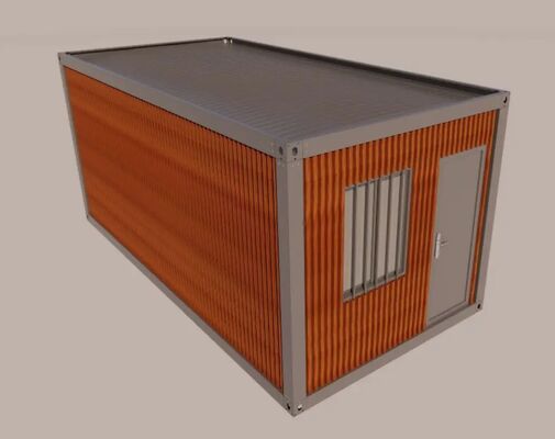 Durable Galvanized Steel Prefabricated Container House with 50mm Insulated Panels and Modular Flexibility