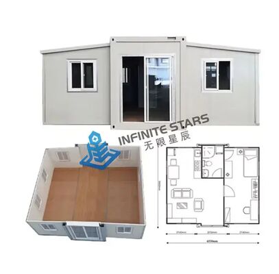 Modularny, rozszerzalny dom kontenerowy z szybkim wdrażaniem i dostosowalnym układem dla rozwoju biznesu