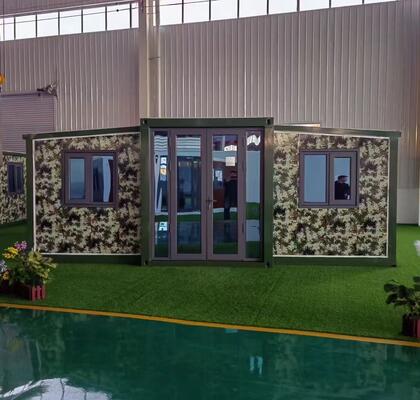 20ft Größe Erweiterbares Containerhaus mit Stahlrahmenstruktur und 15+ Jahre Lebensdauer